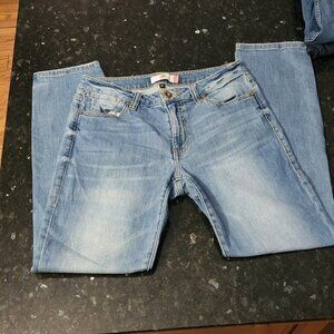 Cabi Light Wash Denim  High Straight Jeans Womens  size 10